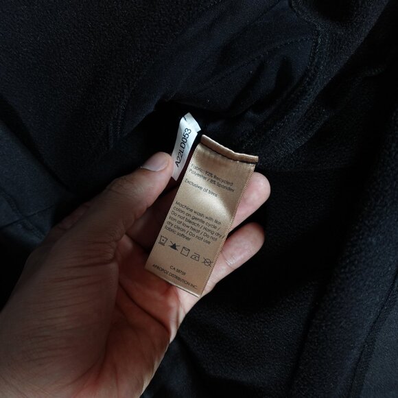 Indyeva Bero IV Pine Womens Pullover Size M Long Tall Fit Fleece Lined Black - Picture 6 of 12